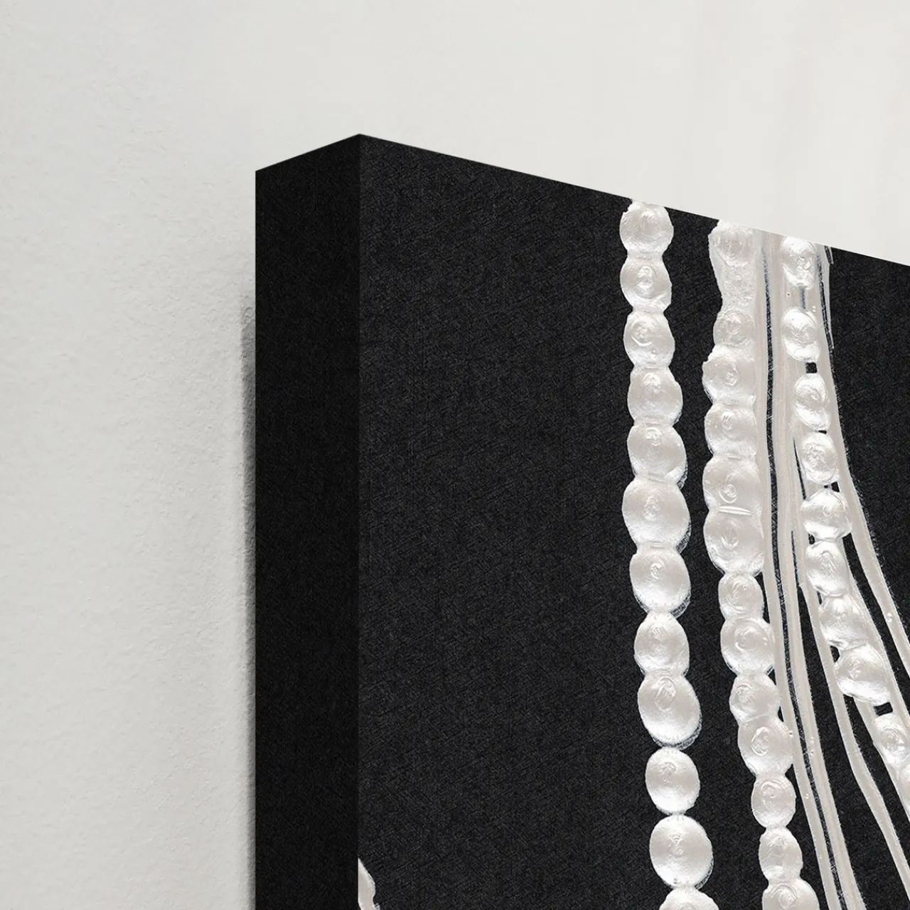 Z Gallerie Dripping Pearls> Hand Painted | Canvas