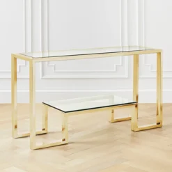 Z Gallerie Duplicity Console Table><noscript><img width=