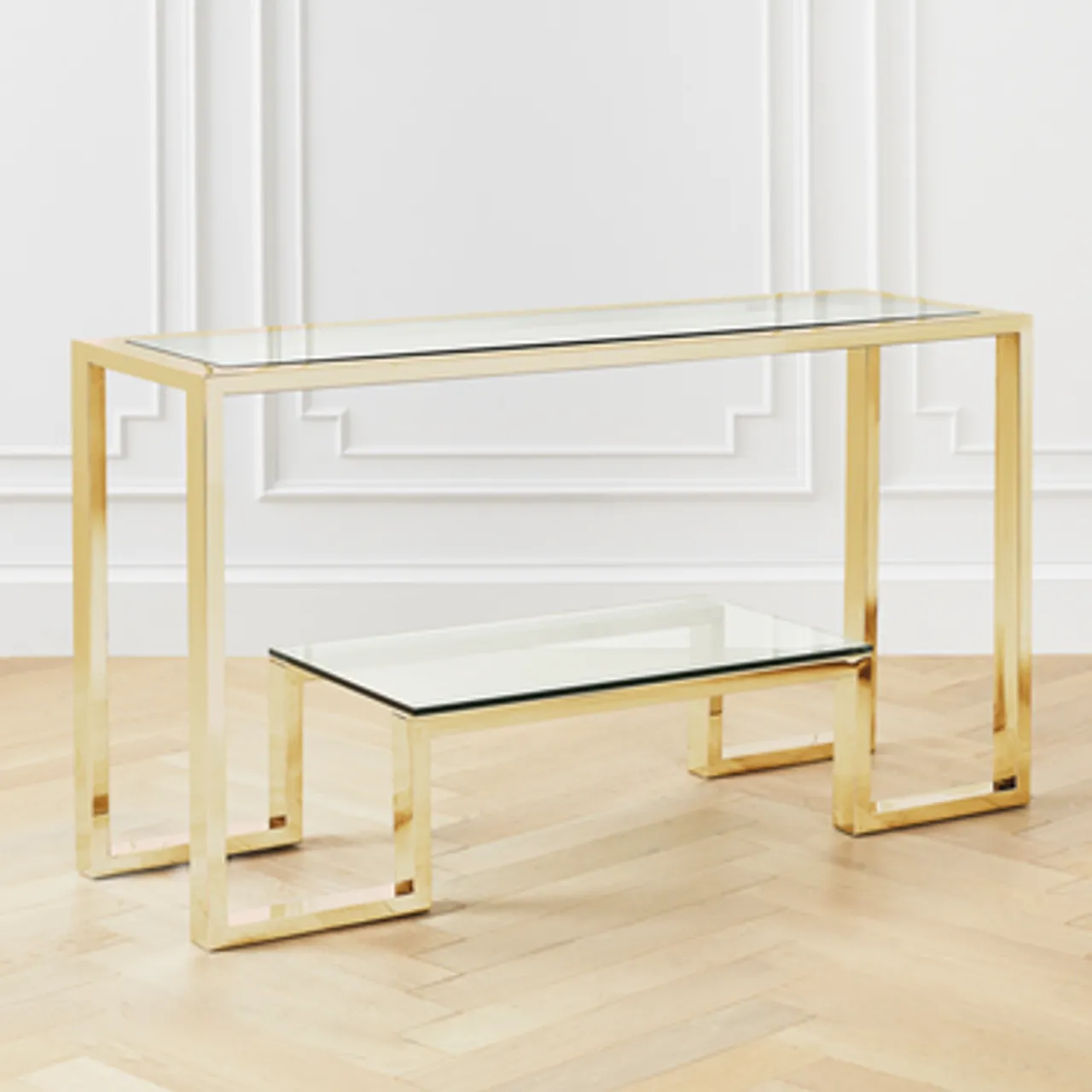 Z Gallerie Duplicity Console Table> Coffee Tables
