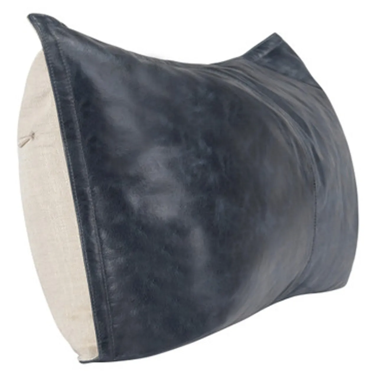 Z Gallerie Dylan Lumbar Pillow - Navy> Textile Sale | Leather & Hide Pillows