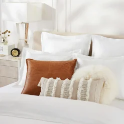 Z Gallerie Dylan Pillow 22" - Chestnut><noscript><img width=