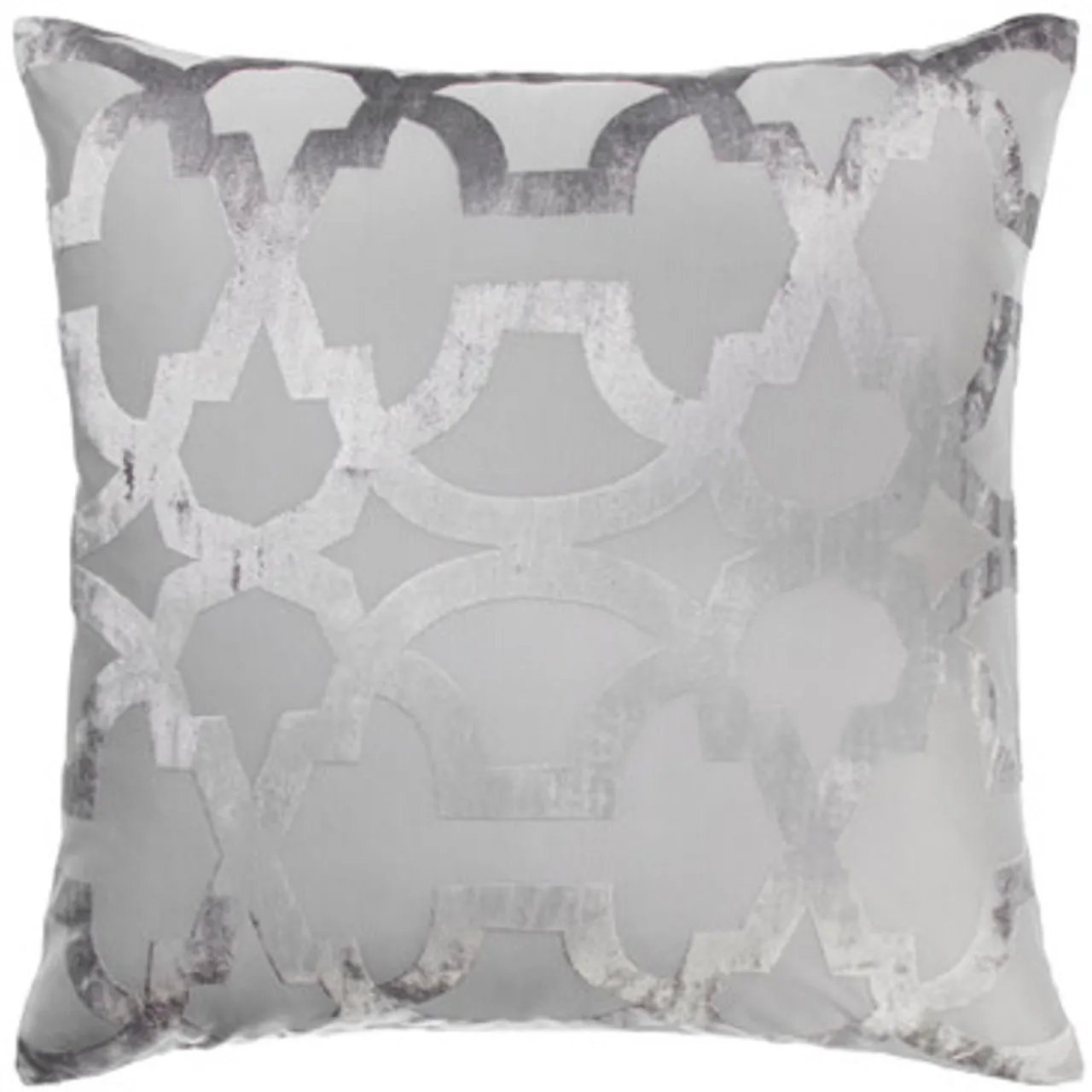 Z Gallerie Edessa Bedding - Silver> Textured Bedding | Velvet Bedding