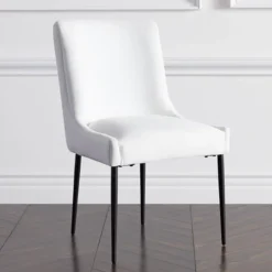 Z Gallerie Elinor Dining Chair - Matte Black> Dining Chairs