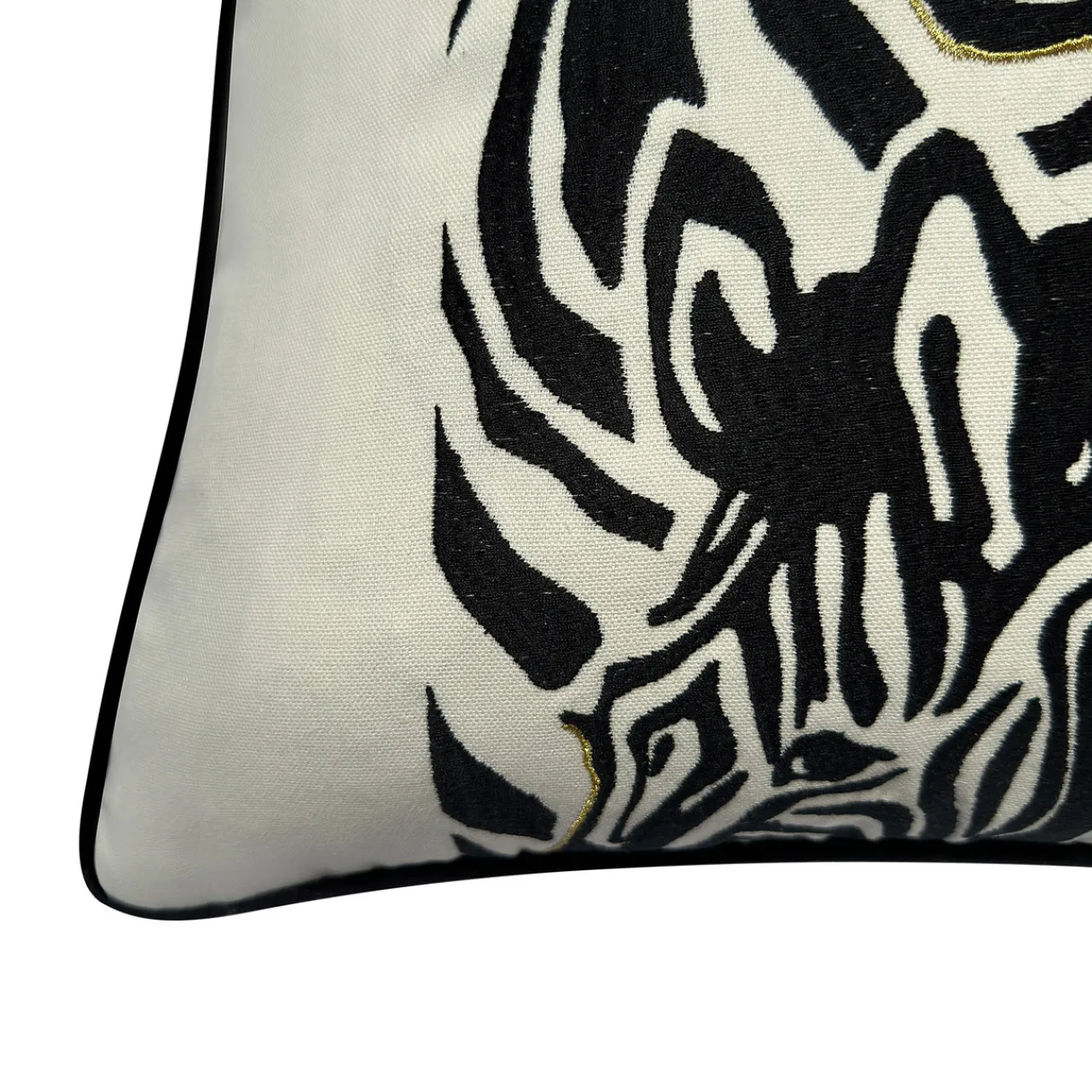 Z Gallerie Embroidered Zebra Pillow 20"> Textile Sale | Patterned Pillows