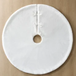 Z Gallerie Faux Fur Tree Skirt 48" - White><noscript><img width=