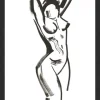 Z Gallerie Feminine Contour I> Series | Framed Art