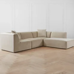 Z Gallerie Fiona Bumper Chaise Sectional - 4 PC><noscript><img width=