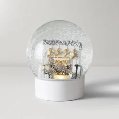 Z Gallerie Fireplace Snow Globe><noscript><img width=