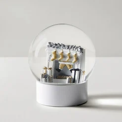 Z Gallerie Fireplace Snow Globe><noscript><img width=