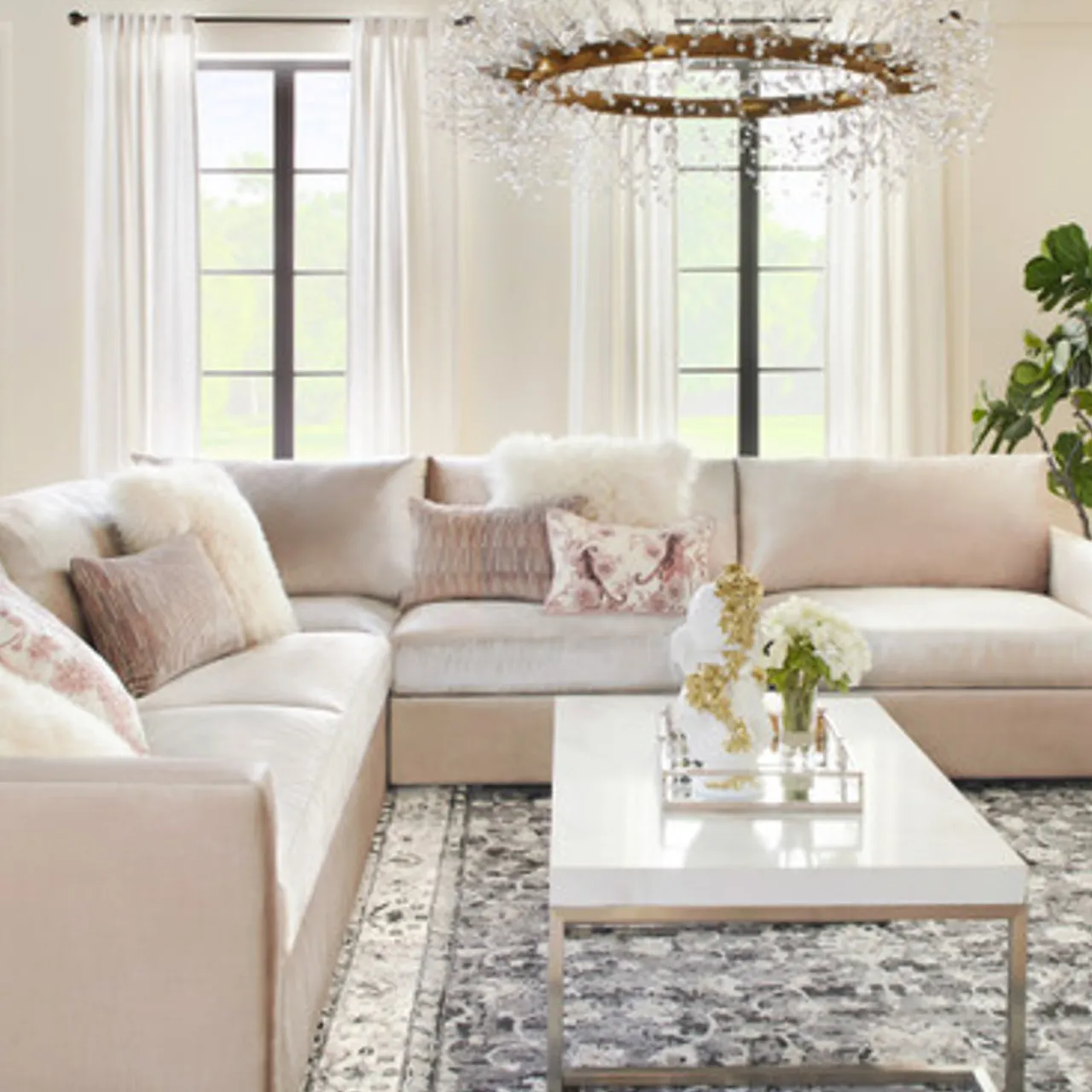 Z Gallerie Fleur Chandelier> Lighting Sale | Chandeliers