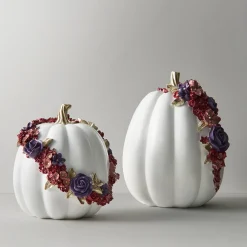 Z Gallerie Floral Pumpkins> Décor Sale | Living Room Decor