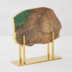 Z Gallerie Fluorite Slab On Stand><noscript><img width=