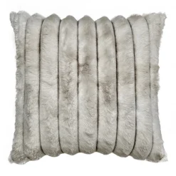 Z Gallerie Fur Channel 20" - Ivory> Textile Sale | Faux Fur Pillows