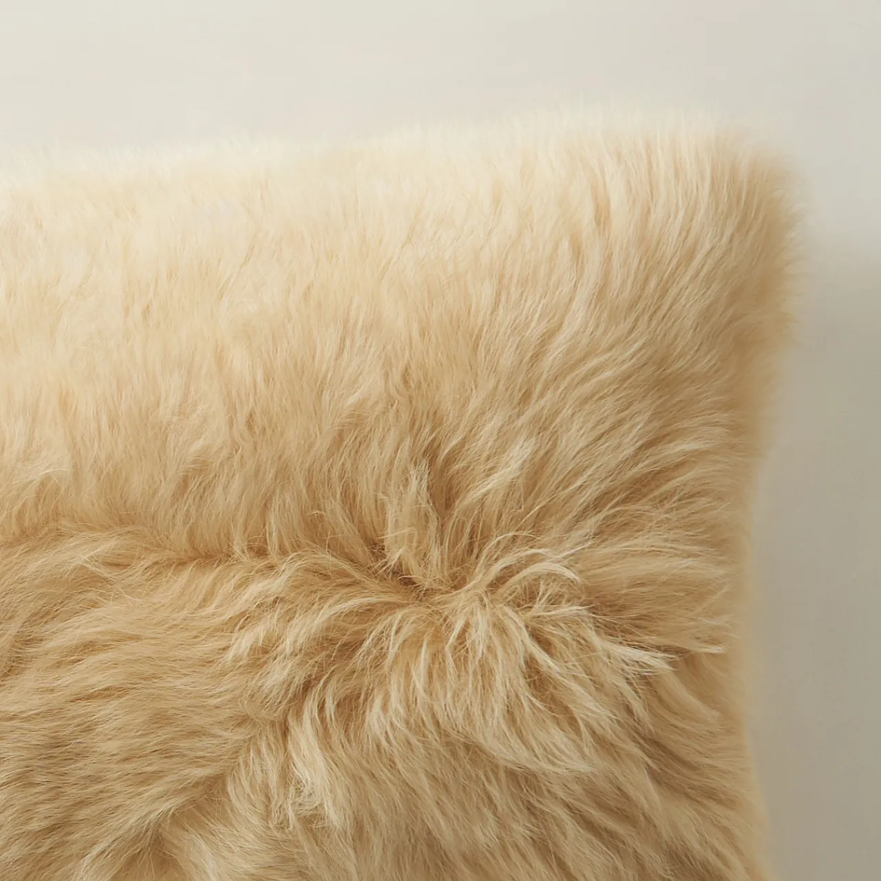 Z Gallerie Fur Lumbar 12"x 20" - Tan> Textile Sale | Mongolian & Fur Pillows