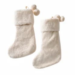 Z Gallerie Fur Stocking - Ivory><noscript><img width=