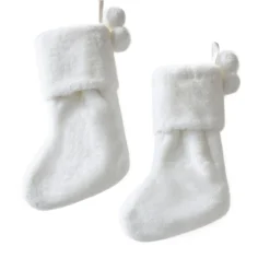 Z Gallerie Fur Stocking - White><noscript><img width=