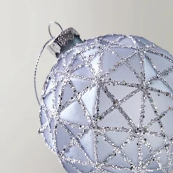 Z Gallerie Geometric Glitter Ornament - Set of 4><noscript><img width=