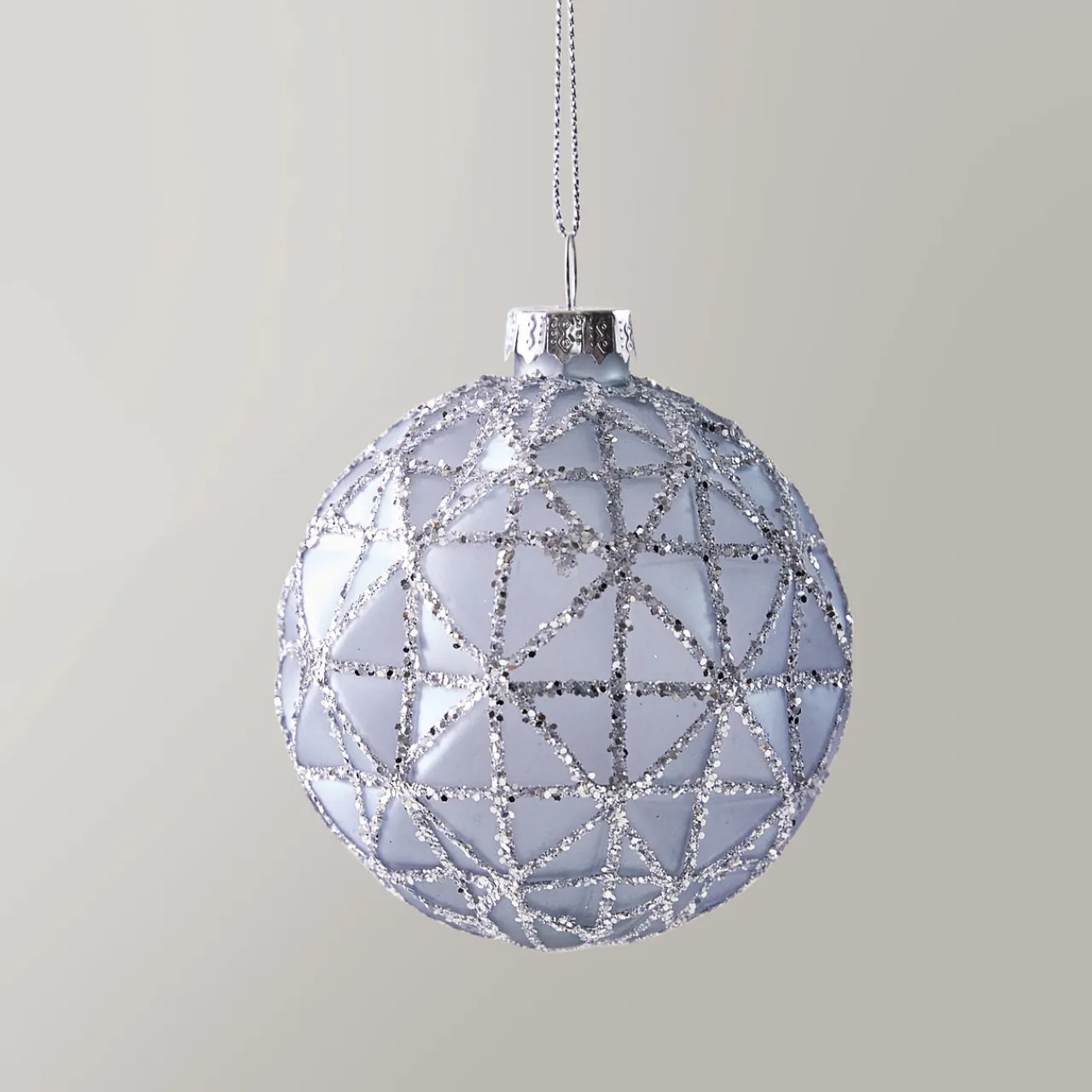 Z Gallerie Geometric Glitter Ornament - Set of 4> Ornaments | Décor Sale