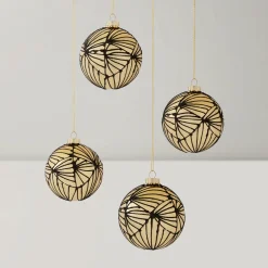 Z Gallerie Geometric Glitter Ornamnet - Set of 4> Ornaments | Décor Sale