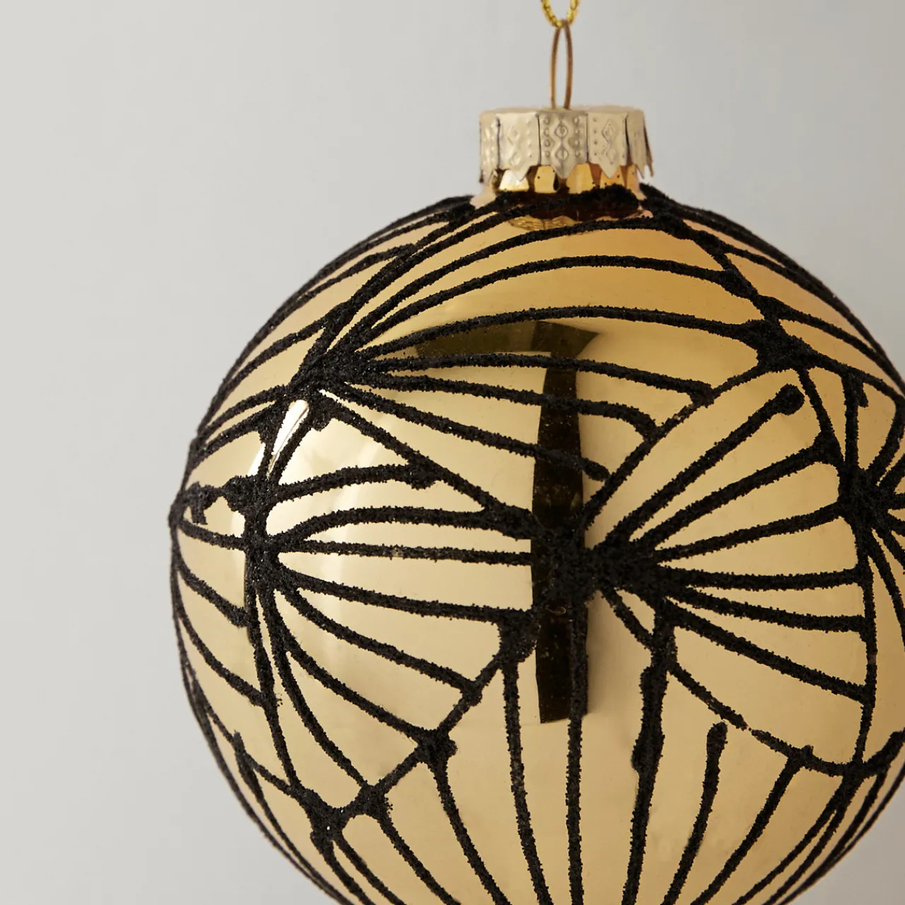 Z Gallerie Geometric Glitter Ornamnet - Set of 4> Ornaments | Décor Sale