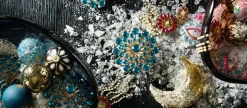 Z Gallerie Geometric Glitter Ornamnet - Set of 4><noscript><img width=