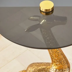 Z Gallerie Giraffe Accent Table><noscript><img width=