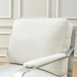 Z Gallerie Giuseppe Modern Genuine Leather Armchair><noscript><img width=