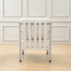 Z Gallerie Giuseppe Modern Genuine Leather Armchair><noscript><img width=
