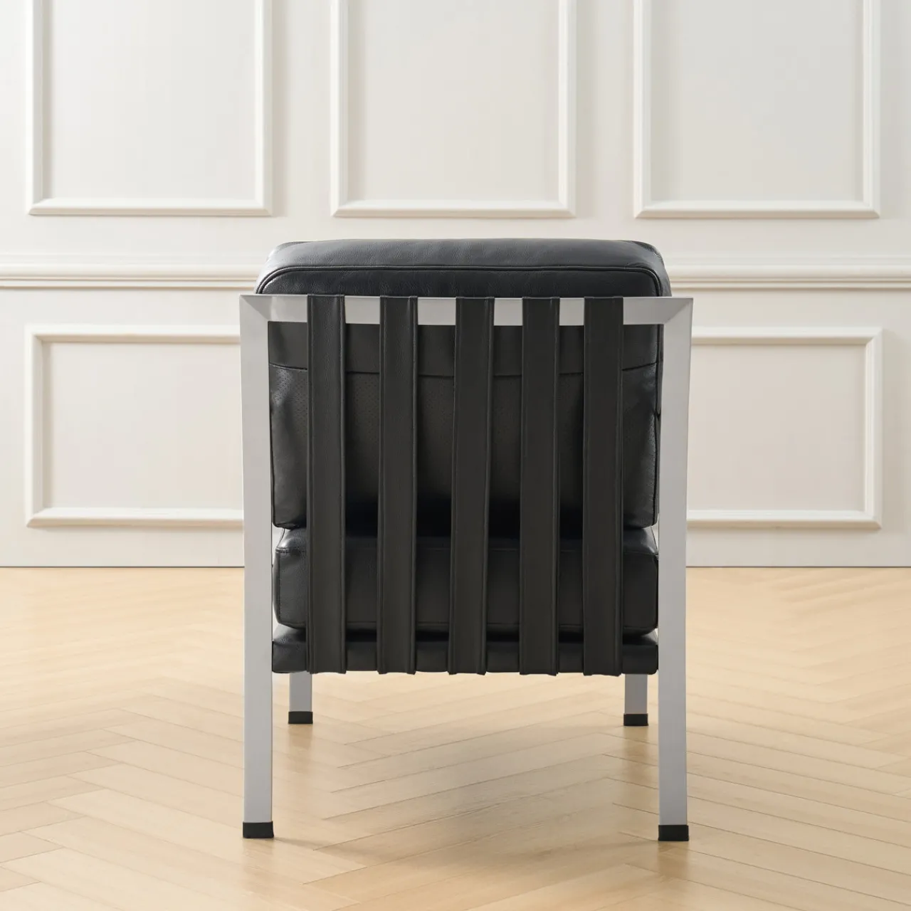 Z Gallerie Giuseppe Modern Genuine Leather Armchair> Accent Chairs