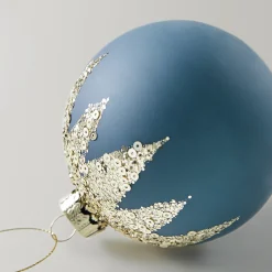 Z Gallerie Glittered Starburst Ornament - Set of 4><noscript><img width=