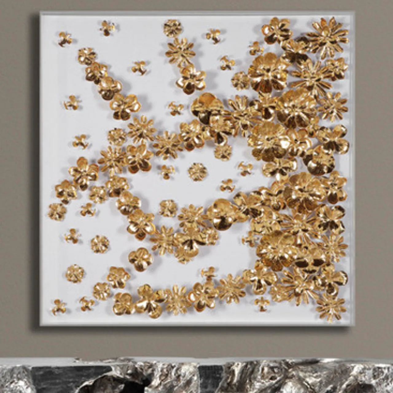 Z Gallerie Gold Flora> Gift | Wall Décor
