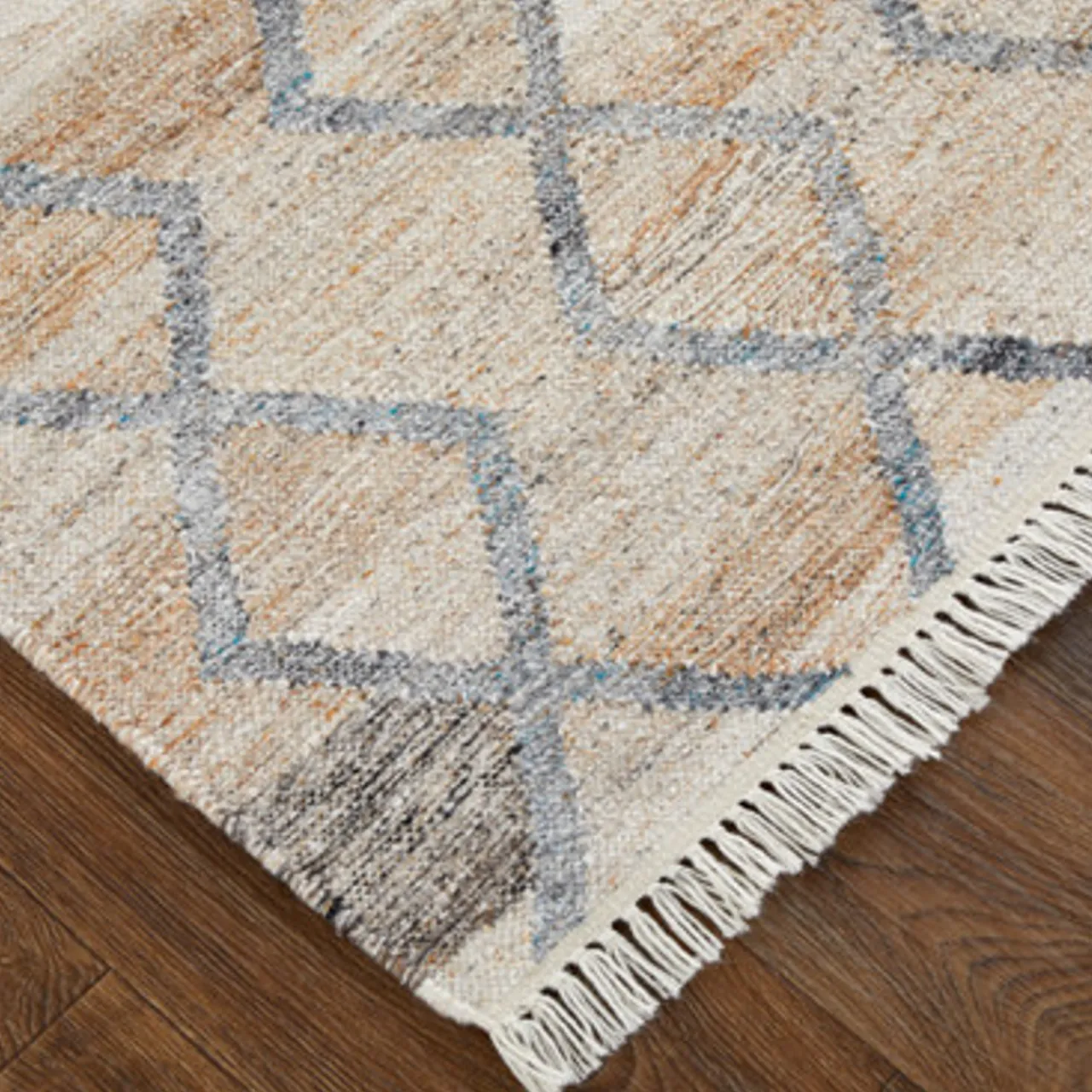Z Gallerie Hera Rug - Beige/Grey> Pattern Rugs | Living Room Rugs