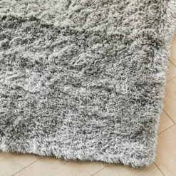 Z Gallerie Indochine Rug - Charcoal> Solid Rugs | Living Room Rugs