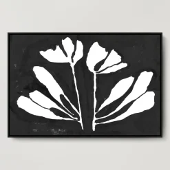 Z Gallerie Ink Petals 5> Framed Art | Canvas