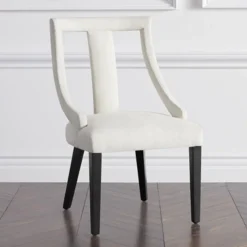 Z Gallerie Jade Dining Chair - Matte Black> Dining Chairs