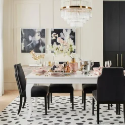 Z Gallerie Jasmine Dining Chair - Matte Black> Dining Chairs