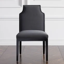 Z Gallerie Jasmine Dining Chair - Matte Black><noscript><img width=