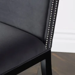 Z Gallerie Jasmine Dining Chair - Matte Black><noscript><img width=