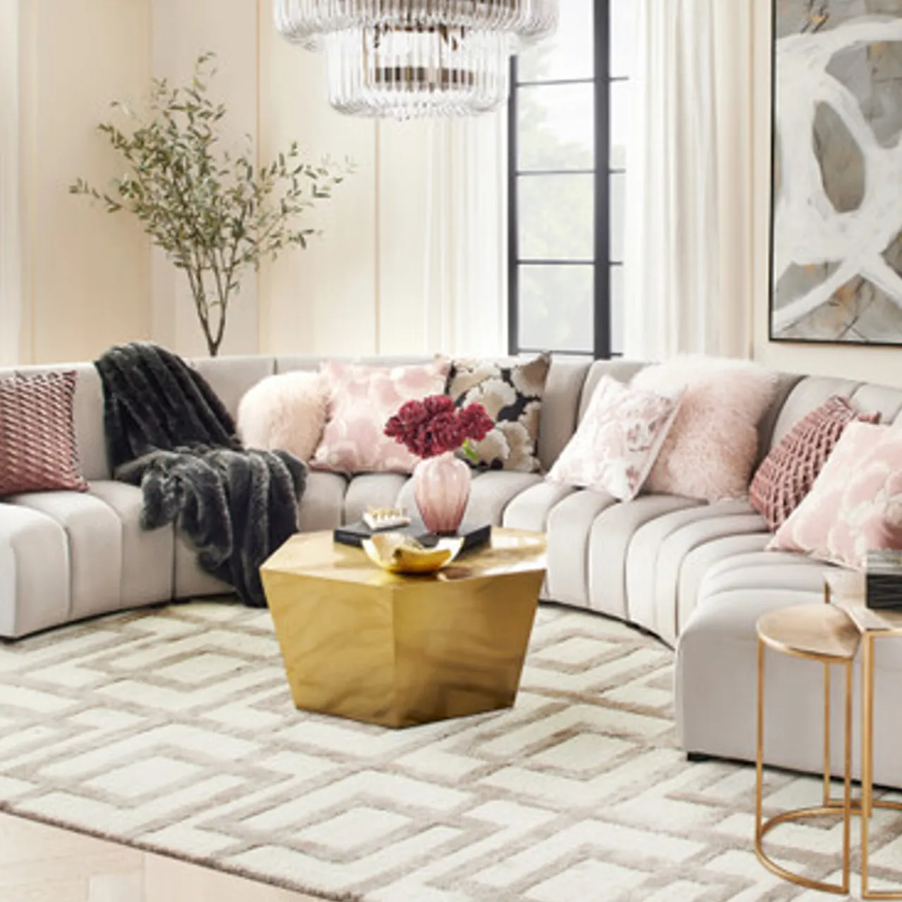 Z Gallerie Jayce 6 PC Sectional> Sofas | Sectionals