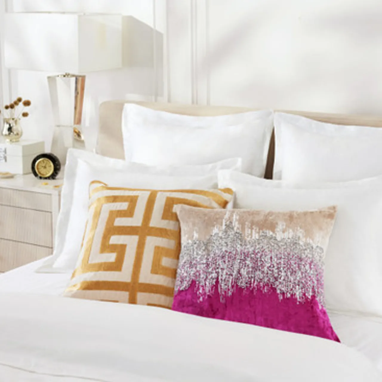 Z Gallerie Joie De Vivre Pillow 22" - Boysenberry> Textile Sale | Patterned Pillows