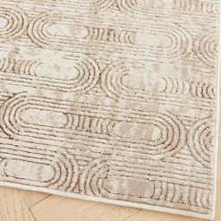 Z Gallerie Josephine Rug - Taupe/Cream><noscript><img width=