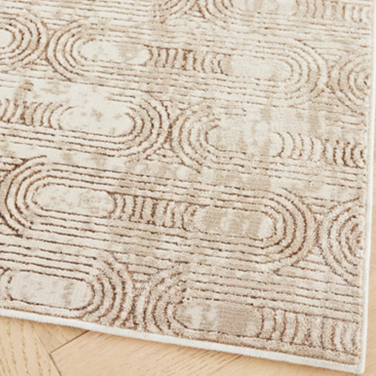 Z Gallerie Josephine Rug - Taupe/Cream> Pattern Rugs | Textile Sale