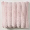 Z Gallerie Kira Pillow 20" - Blush> Textile Sale | Faux Fur Pillows