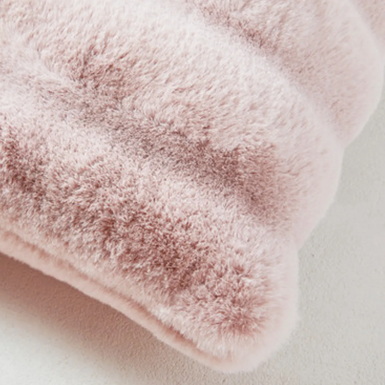 Z Gallerie Kira Pillow 20" - Blush> Textile Sale | Faux Fur Pillows