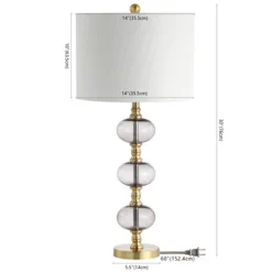Z Gallerie Leah Table Lamp - Set of 2><noscript><img width=