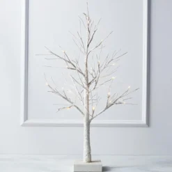 Z Gallerie LED Glitter Tree 3' - Silver><noscript><img width=