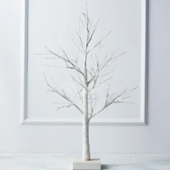 Z Gallerie LED Glitter Tree 3' - Silver><noscript><img width=