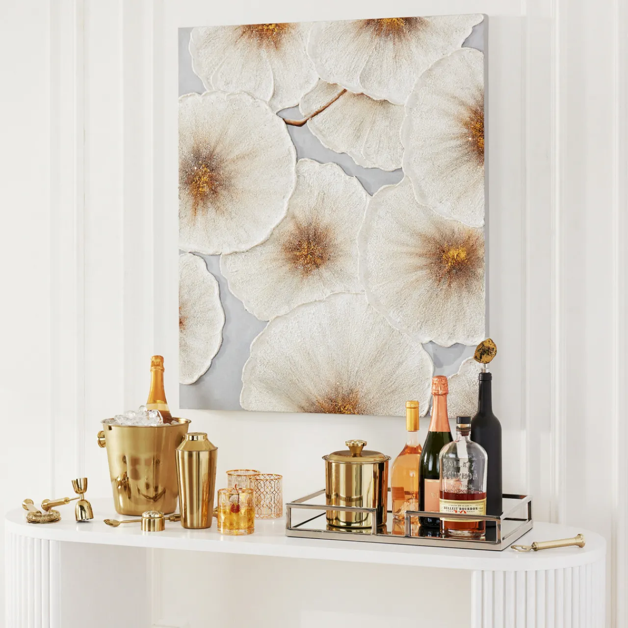 Z Gallerie Lourdes Ice Bucket With Lid> Tabletop Sale | Décor Sale