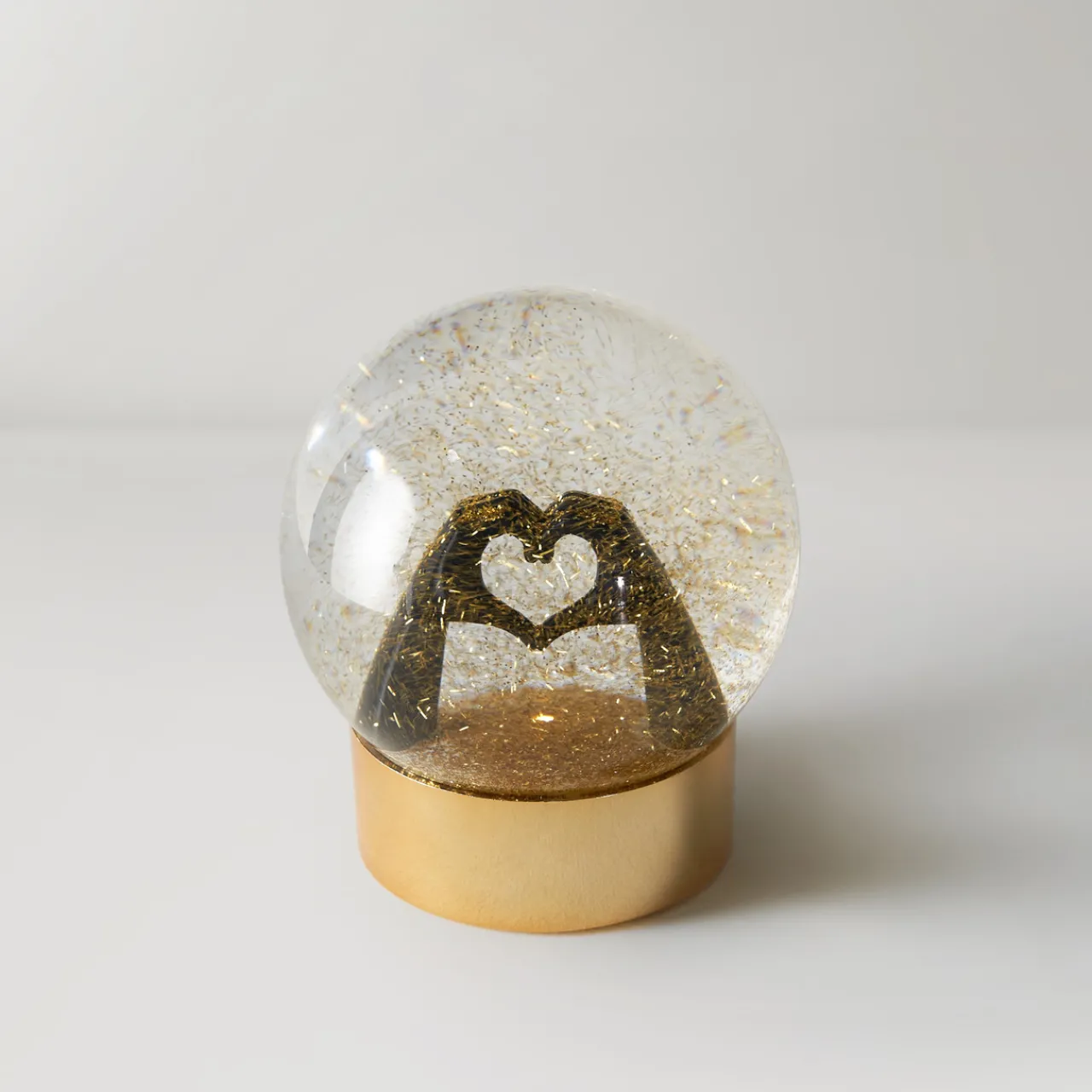 Z Gallerie Love Hands Gitter Globe> Décor | Ornaments