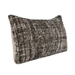 Z Gallerie Malek Lumbar Pillow - Black/Ivory><noscript><img width=